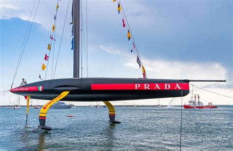 prada linea rossa boat|Prada at sail.